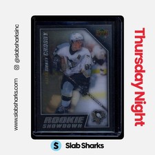2005 UPPER DECK #RS-SCAO SIDNEY CROSBY ALEXANDER OVECHKIN ROOKIE SHOWDOWN RC 3D