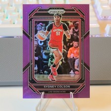 Sydney Colson 2023 WNBA Prizm #97 Purple /149 Las Vegas Aces