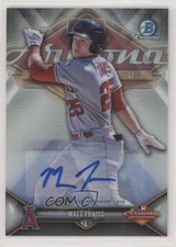 2018 Bowman Chrome 2017 AFL Fall Stars Auto 55/100 Matt Thaiss #AFL-MT Auto 8bc