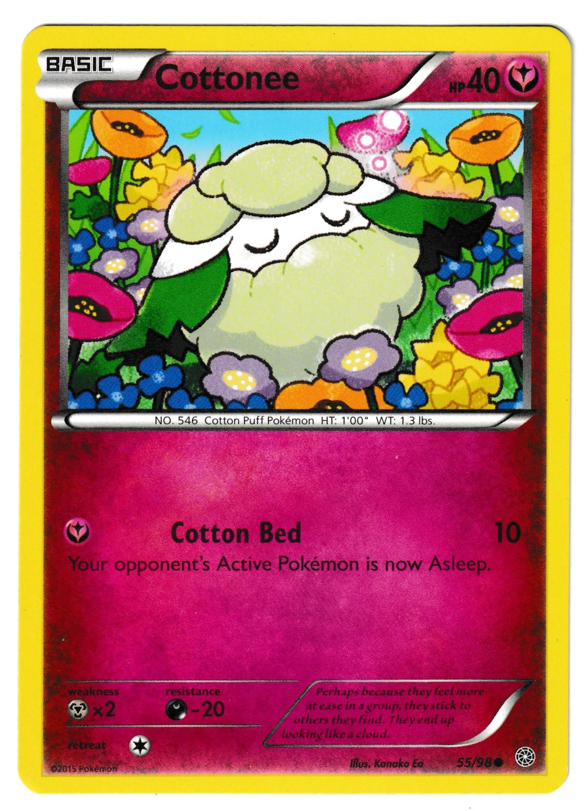 Cottonee - 55/98 - XY - Ancient Origins (Common)
