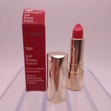 Clarins Joli Rouge Velvet Matte  Moisturizing Lipstick 760V PINK CRANBERRY 