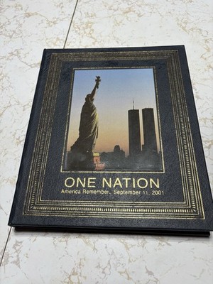 One Nation America Remembers September 11 2001 Easton Press Leather Bound CE