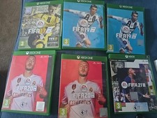Fifa 17, Fifa 19, Fifa 20, Fifa 21 Xbox 1 Bundle Plus Two Duplicates