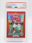 PATRICK MAHOMES II 2024 PANINI PRIZM DECA RED PRIZM CHIEFS /199 PSA 9 Q3422
