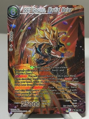 SS3 GOGETA, MARTIAL MELEE - 2022 Collectors Selection V2 Dragon Ball Card P-286