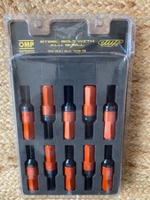 Omp Speed Perf. 20 X Steel W Allu Shield Mx14 1.5 Red Cone Bolts Screws Rrp138 Omp Speed Perf. 20 X Steel W Allu Shield Mx14 1.5 Red Cone Bolts Screws Rrp138