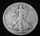 1921 Walking Liberty Half Dollar * Full Date * 90% Silver * 5102