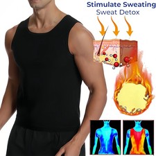 Gynecomastia Compression Vest Shirts Men Tank Top Slimming Body Shaper Underwear