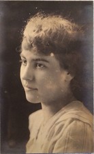 1910 s Antique PHOTO Edwardian Senior High School School Girl Beauty
