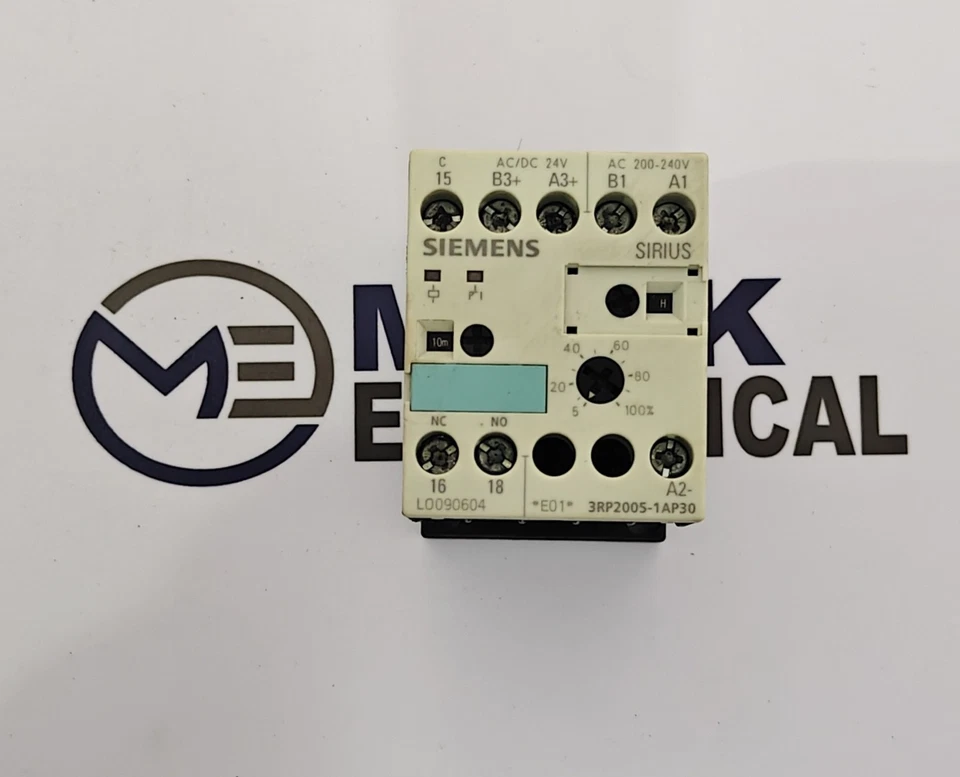 3RP2005-1AP30 SIEMENS TIMER TIMING 0.05S-100H VOLTAGE 220VAC FAST SHIPPING - Image 3 of 4