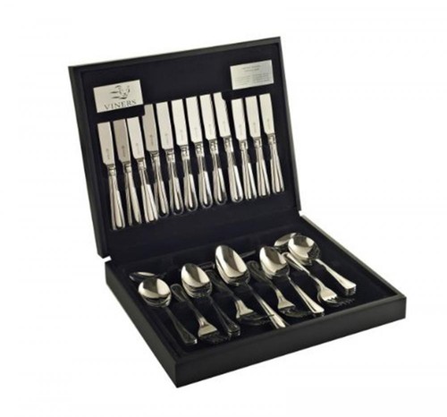 Viners Bead Stainless Steel Canteen Cutlery Set 44pcs 18/10 50 Years Guarantee