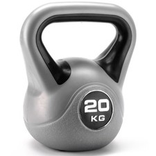Image of DKN 20kg Vinyl Kettlebell Strength and Fitness Training Weight Kettlebells