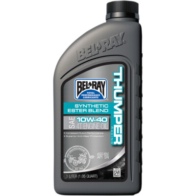 Bel-Ray Thumper Racing Synthetic Ester Blend 4T Motor Oil | 10W-40 | 1 Liter