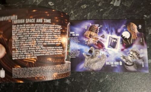 π₯ Royal Mail 2013 - 50 Years of Doctor Who - Prestige Stamp Book - Picture 2 of 6