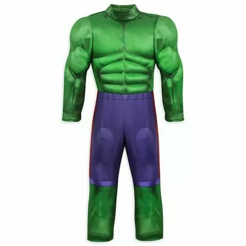 NUEVO CON ETIQUETAS Disney Store Marvel Avengers Incredible HULK Disfraz De Lujo Niños Talla 4 Foto 2 de 4