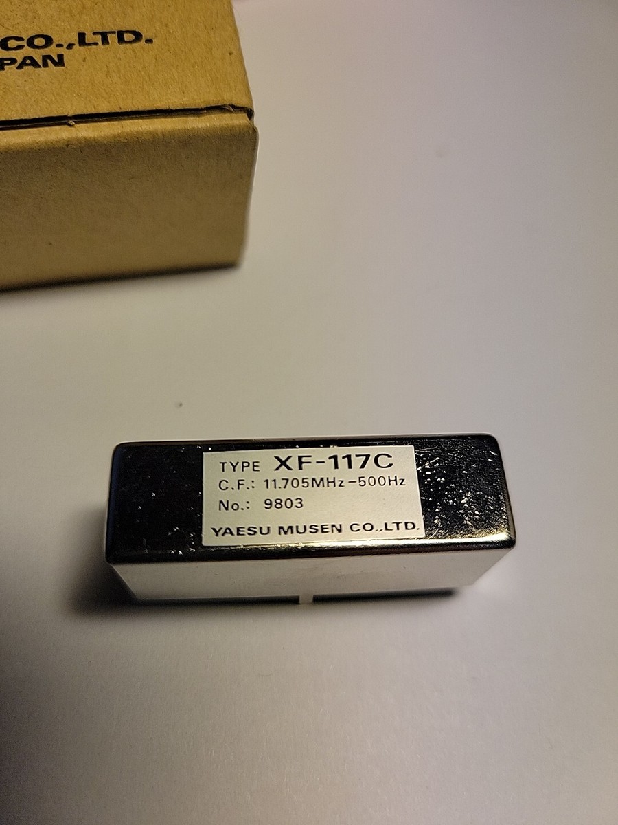 YAESU XF-117CN フィルター Yaesu XF-117C 500-Hz CW FILTER FOR THE FT-100D NOS | eBay