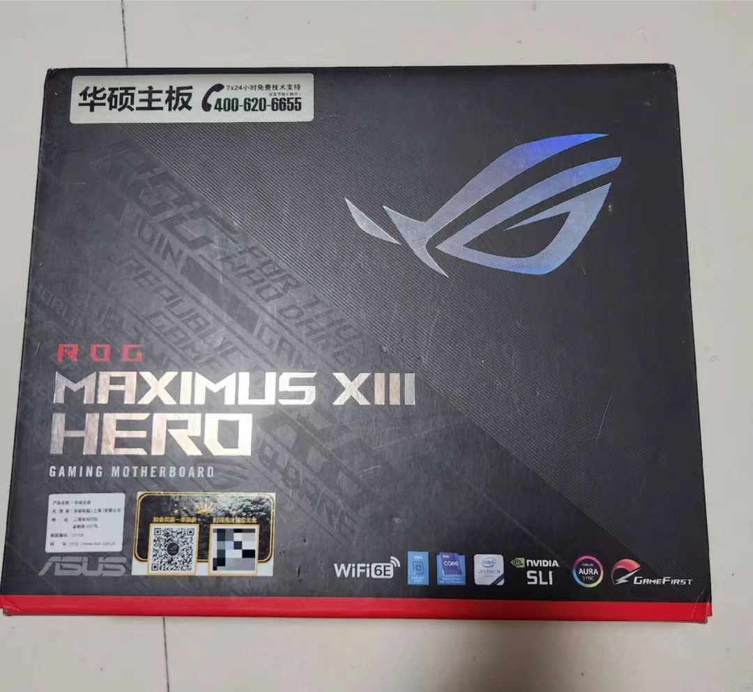 【ジャンク】ATX マザーボード ROG MAXIMUS XIII HERO ASUS ROG MAXIMUS XIII HERO INTEL Z590 LGA1200 support 11th