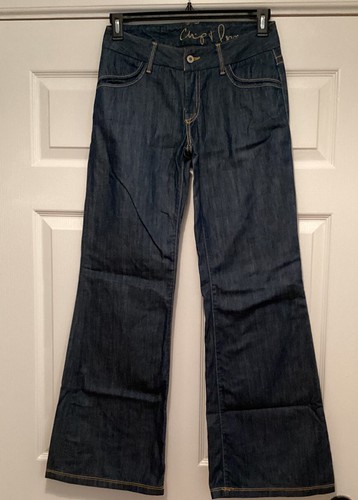 Chip & Pepper Women's Caesar Jeans 28x32 Wide Leg 11 Bell Bottom Low Rise USA