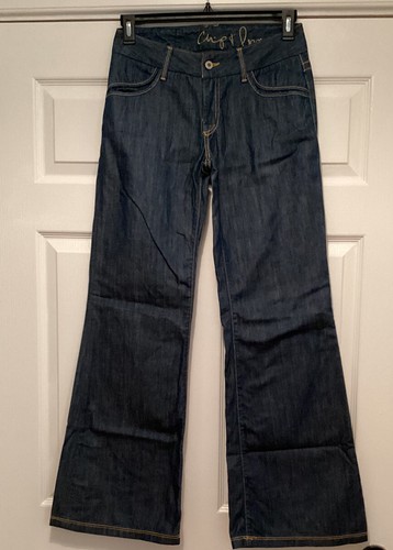 Chip & Pepper Women's Caesar Jeans  28x32  Wide Leg 11 Bell Bottom Low Rise USA - Afbeelding 1 van 10