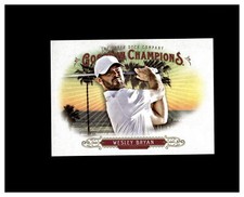 2018 Upper Deck Goodwin Champions #77 Wesley Bryan Golf