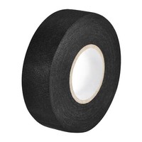 Gewebeband Stoff Klebeband KabelbäUme WebstüHle Einseitig 25Mm X 15M Schwarz