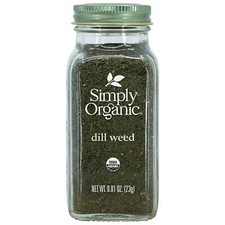 Simply Organic Seasoning Mix Dill Weed .81 Oz
