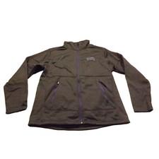 NCAA Colosseum Fleece Men Sz L Full Zip TCU Horned Frogs Long Sleeve Pockets