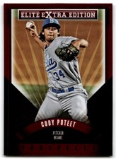 2015 PANINI ELITE EXTRA EDITION CODY POTEET MIAMI MARLINS #117