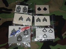 Lot Original US Rank Pins subdued gebraucht