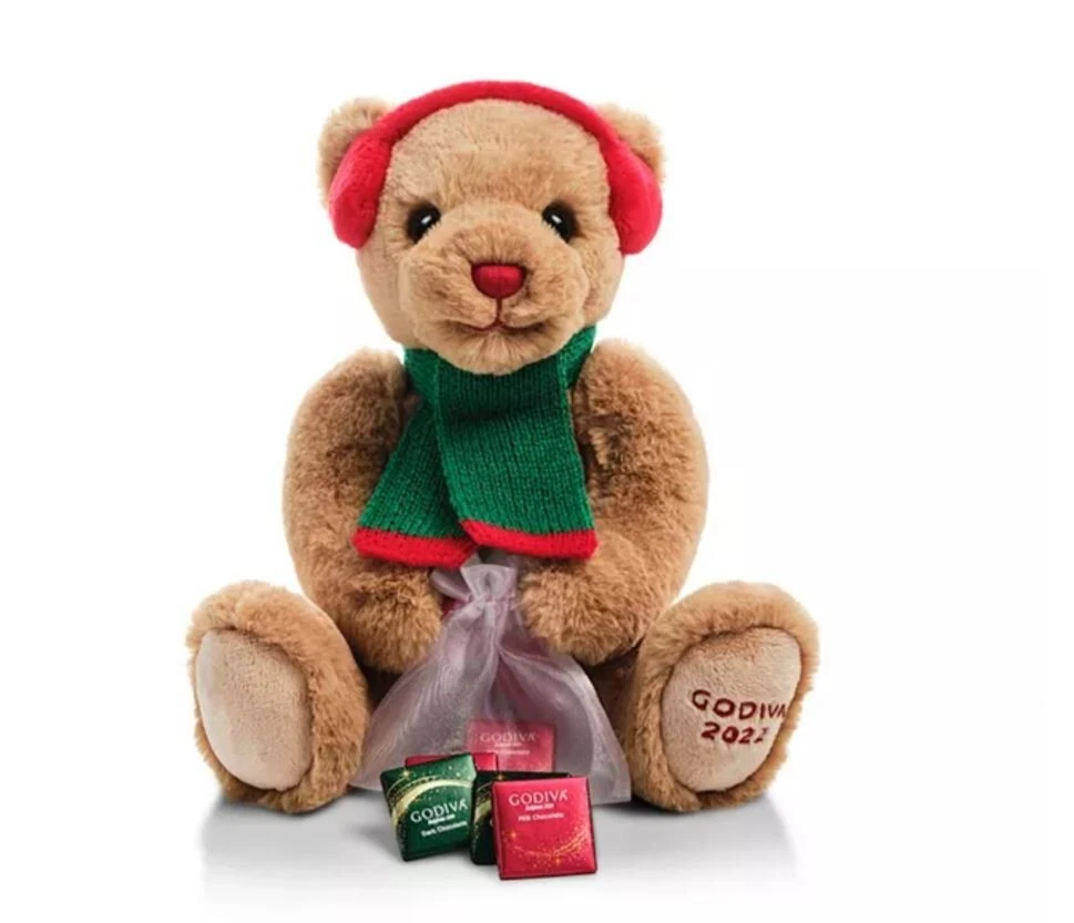 Godiva cheap christmas bear