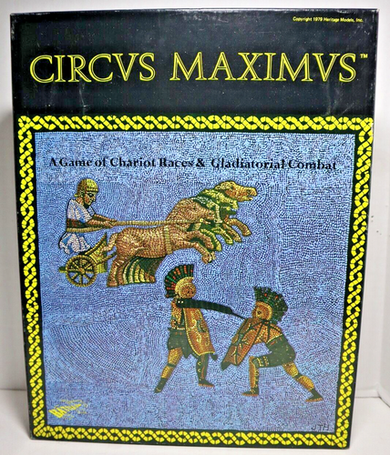 1979 Heritage Battleline Circus Maximus Game Complete Unpunched MIB RARE