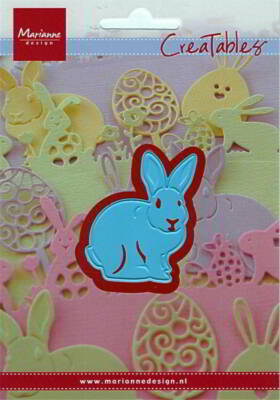 Bunny / Hase - Stanzschablone - Creatable Collection - Marianne Design (LR0589)