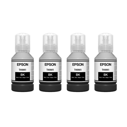Juego de tinta negra Epson SureColor para Epson F170 y Epson F570 - Paquete de 4 - Imagen 2 de 4