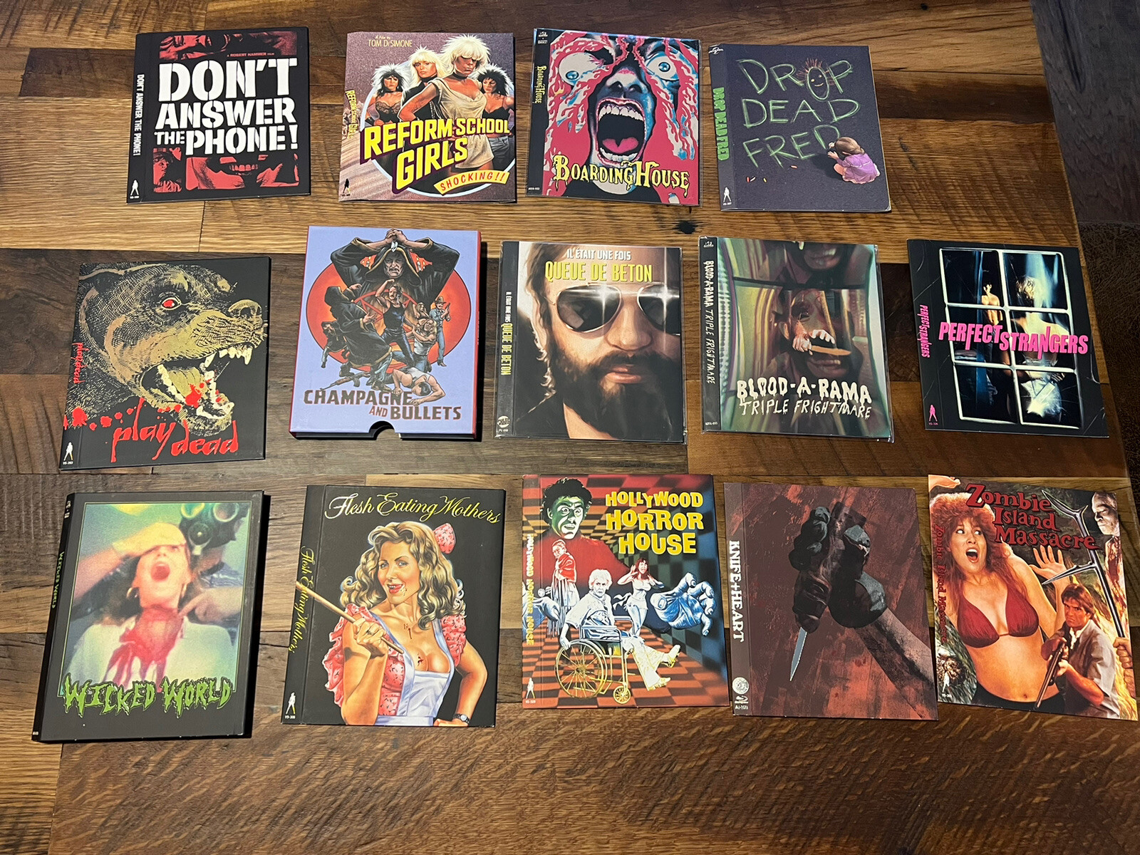 Vinegar Syndrome Slipcovers ONLY*NO Cases or Movies You Just Get the