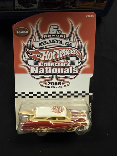 Hot Wheels 2006 Collectors Nationals Atlanta 1950 Buick Woody - 1:64 - NIB #1 of