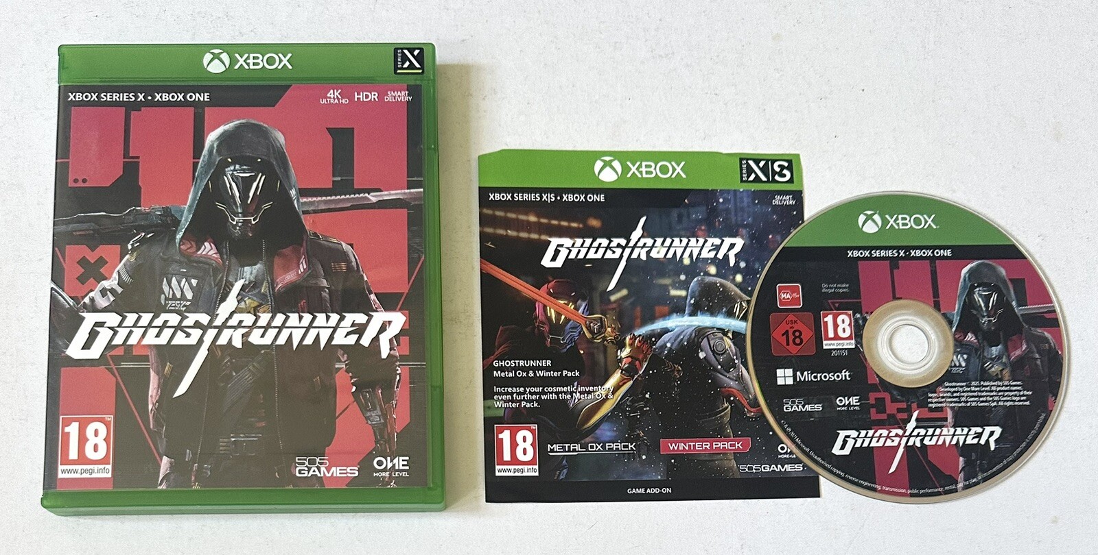Ghostrunner Microsoft Xbox One / Series X Complete PAL
