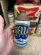 Sierra cone top beer can Reno Brewing Co Reno NV Old