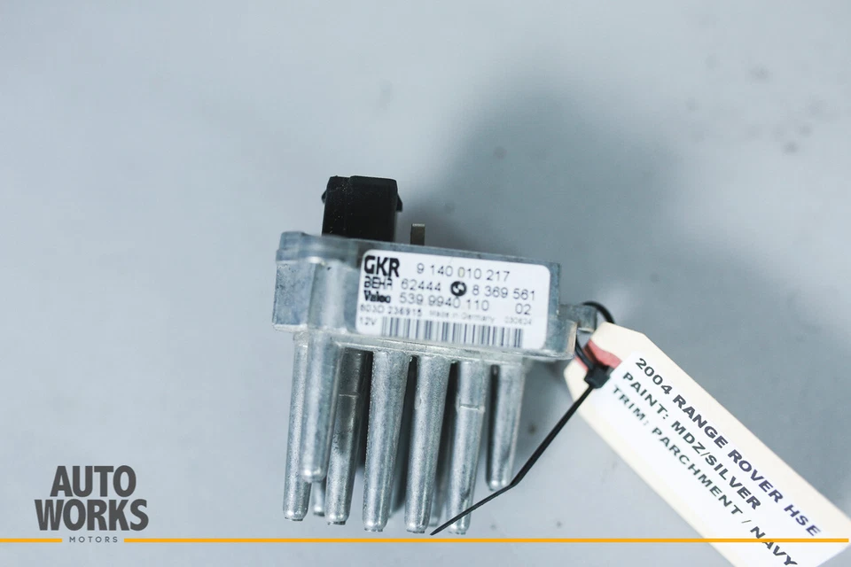 03-05 Land Rover Range Rover L322 HSE Blower Motor Resistor Regulator OEM - Image 4 of 4