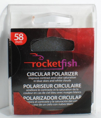 Rocket fish 58mm CPL Circular Polarizer Filter RF-CP58