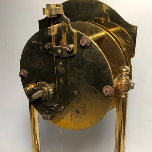 Junghan 400 Day Torsion Anniversary Clock w/ Rare Movement (For Parts) - Picture 12 of 16