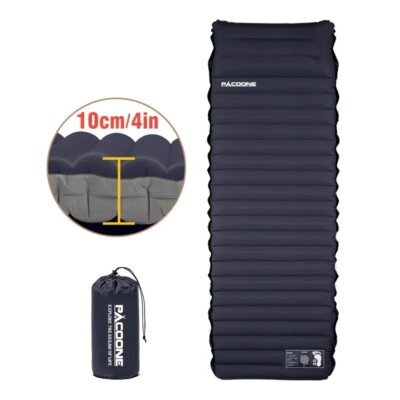 Outdoor Ultraleichte Selbstaufblasende Luftmatratze mit integrierter Inflatorpumpe
