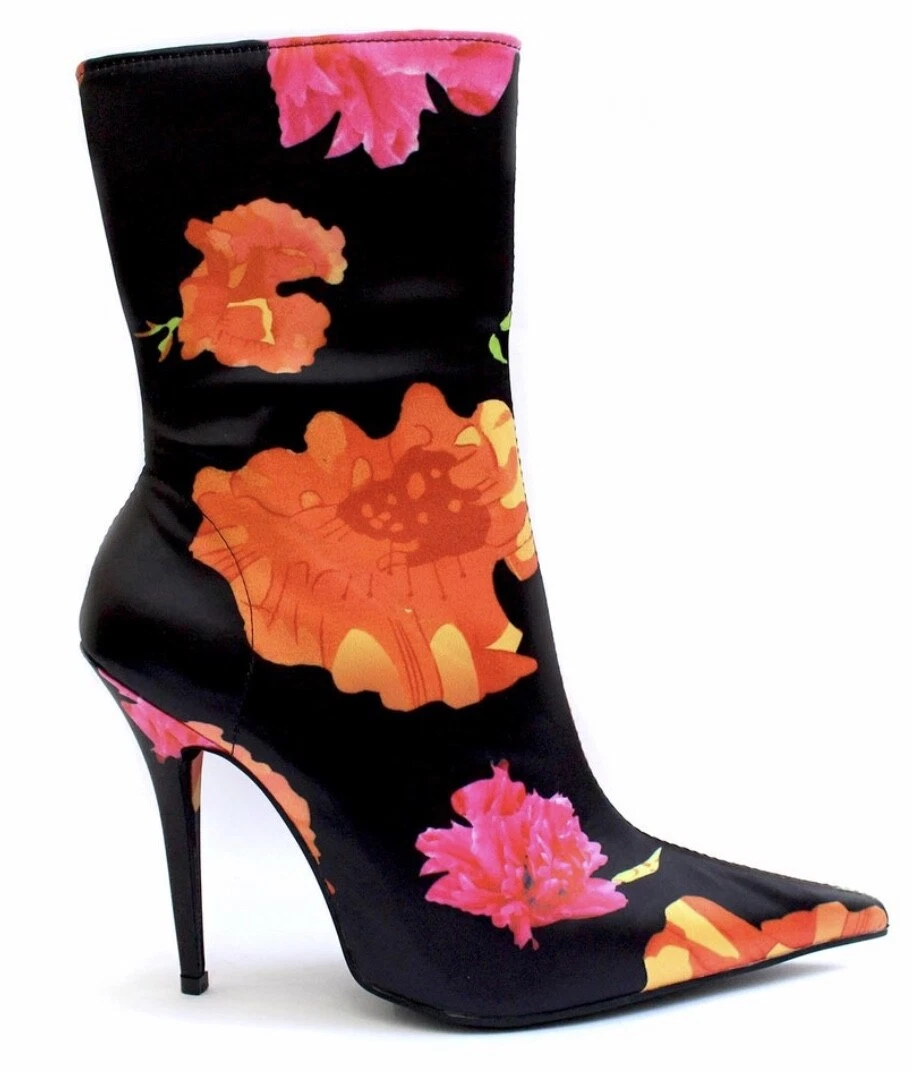 Jeffrey campbell sale floral boots
