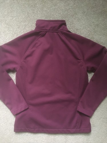 Girls Lands End size M 10-12 Burgundy Jacket Zip Pockets See Description - Picture 9 of 9