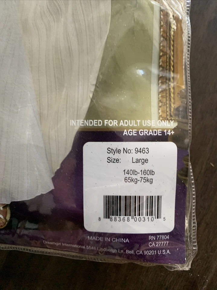 Sexy Disfraz de Halloween Dreamgirl Reina Egipcia Nefertiti Talla GRANDE, d4 Foto 2 de 4