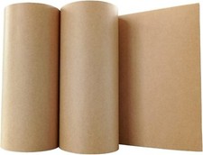 Rotolo Carta Kraft Riciclata - 91.4 Cm X 30 M, Marrone Per Imballaggio E Craft