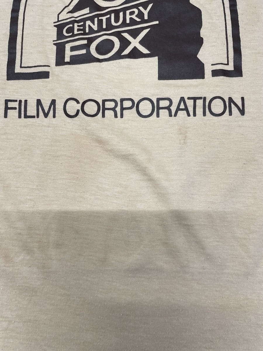 VTG 20th Century Fox Film Corporation T-Shirt Defunct 1980's Tee