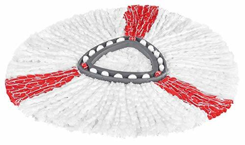 Насадка для заправки швабры Vileda EasyWring and Clean Turbo 2-в-1 из микрофибры белая 4890₽