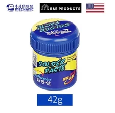 Low temp Solder Paste Mechanic XGS40 Flux IPX6, Weight 42g 158°C Sn62.6Pb37Ag0.4