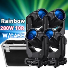 Rainbow 10R Sharpy 280W Moving Head Beam Light Wash Gobo 4in1 Stage lighting