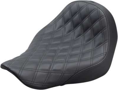 SADDLEMEN - Renegade Solo Seat Lattice Stitched Black | 818-29-002LS